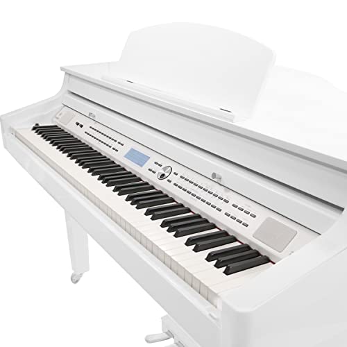 Divarte, Orchestra Piano WH , Piano numérique quart de queue 88 touches, Bluetooth audio/MIDI, écran LCD multifonctions… - Les Beatles, Paul McCartney, John Lennon, RIngo Starr, George Harrison Divarte, Orchestra Piano WH , Piano numérique quart de queue 88 touches, Bluetooth audio/MIDI, écran LCD multifonctions… – Image 5