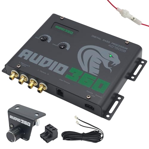 Audio360 AD7500B Digital Bass Processor - Dash Mount