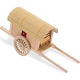 De maison : cette petite calèche décorative est un objet parfait à exposer sur votre bureau ou une étagère. pour enfants