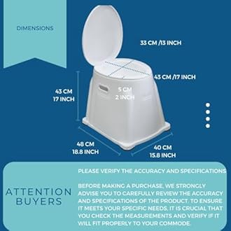 Veayva Heavy Duty Portable Indian Toilet To Western Convertor | Toilet Stool ...