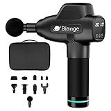 Biange Massage Gun, Deep Tissue Percussion Muscle Massager Gun for Athletes, Super Quiet for Muscle Recovery, Pain Relief