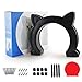Wordcam Large Cat Door Interior Door, XL Indoor Cat Door, Pet Doors for Cats, Kitties and Small Dogs (Black)