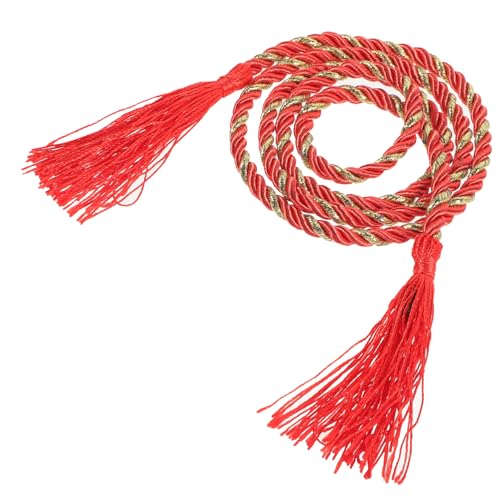 Japanese Style Tassel Waist Belt for Kimono and Yukata Women Durable Breathable Material Elegant Vintage Design for Weddings Parties and Costume Events - Main Image