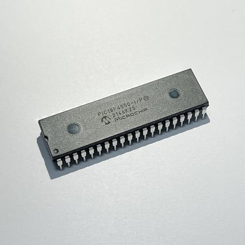 PIC18F4550-I/P, MCU 8-bit PIC18 PIC RISC 32KB Flash 5V 40-Pin PDIP Tube (1 Item)