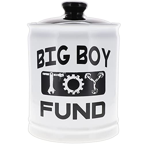 Cottage Creek Jars - 6" Ceramic Big Boy Toy Fund