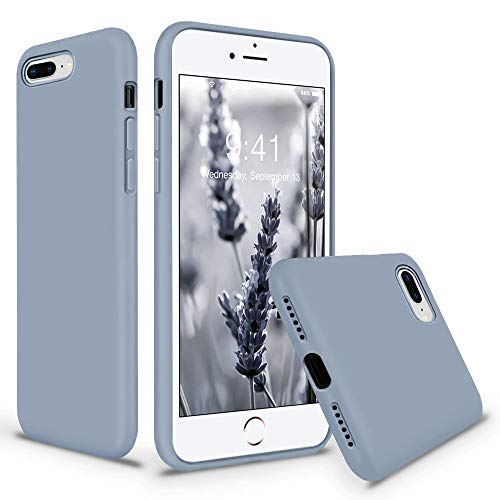 Vooii iPhone 8 Plus Case, iPhone 7 Plus Case, Soft Silicone Gel Rubber