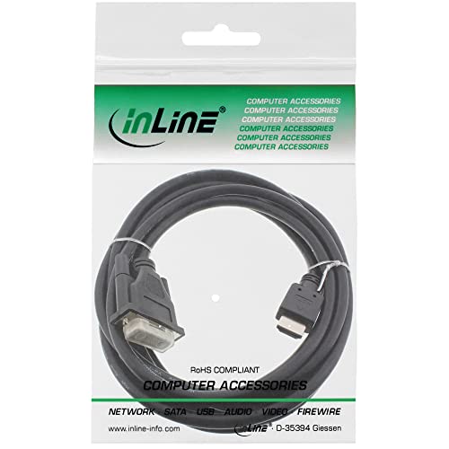 Adaptador HDMI de 5m InLine 17665E cable de vídeo Macho a Macho Negro 2