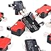 Swpeet 10Pcs V-155-1C25 Micro Limit Switch Long Hinge Roller Momentary Cherry Push Button SPDT Snap Action Perfect for Arduino, Appliance and Electronic Equipment