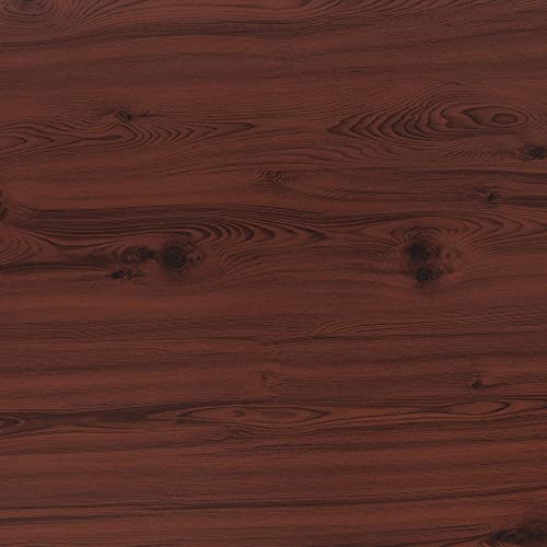 Furinno Turn-N-Tube 5 Tier Corner Display Rack Multipurpose Shelving Unit, 1-Pack, Dark Cherry/Black #TOP7