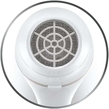 Remington Hydraluxe Hair Dryer with Moisture Lock Conditioners - Includes Diffusor and Slim Styling, Wide Drying Concentrators - AC8901, White