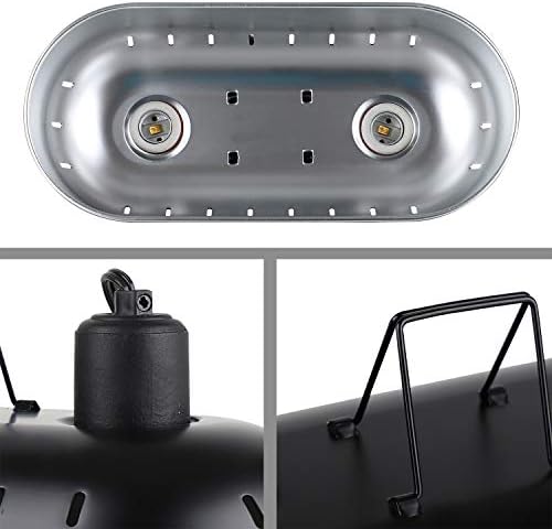 DXOPHIEX 15inch Dual Reptile Light Fixture — packaging and what arrives in the box