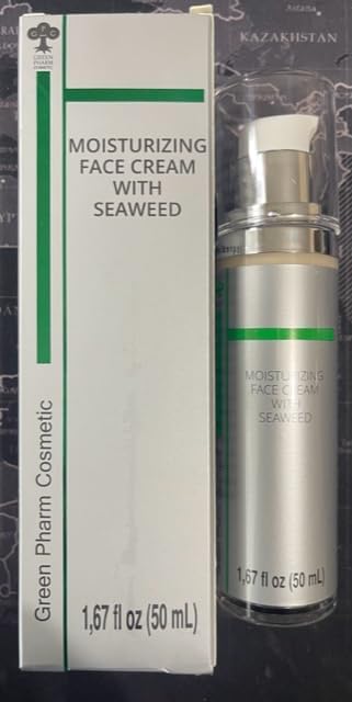 Advanced Seaweed Collagen Cream - Sea Moss Radiance-Boosting & Redness-Reducing Face Moisturizer | Oil-Control Mattifying Formula | Soothing & Calming Face Cream for Brighter Skin | for Women & Men