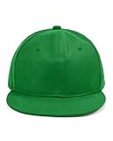 Century Star Snapback Hats for Men Flat Bill Brim Baseball Cap Women Adjustable Hip Hop Style Blank Trucker Hat Z Green Frog One Size