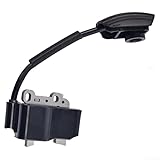 Niceminiwall Ersatz-Zündspule für T1590-71200, kompatibel mit BCZ2401 und BCZ3000DW Rasenmäher-Motorteilen, Schwarz