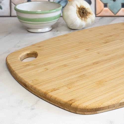Tabla de Cortar Bamboo Rectangular 34.3x22.9 cm miniatura 7