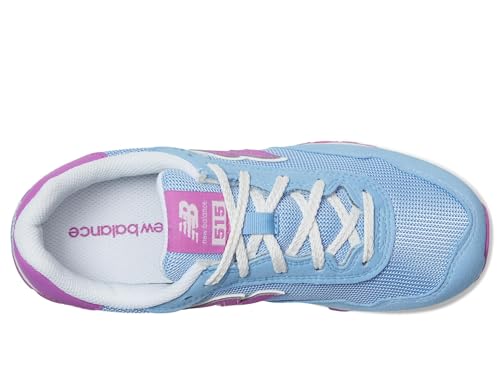 New Balance 515 V1 Lace-up Sneaker, Electric Sky/Passion Fruit, 7 US Unisex Big Kid2