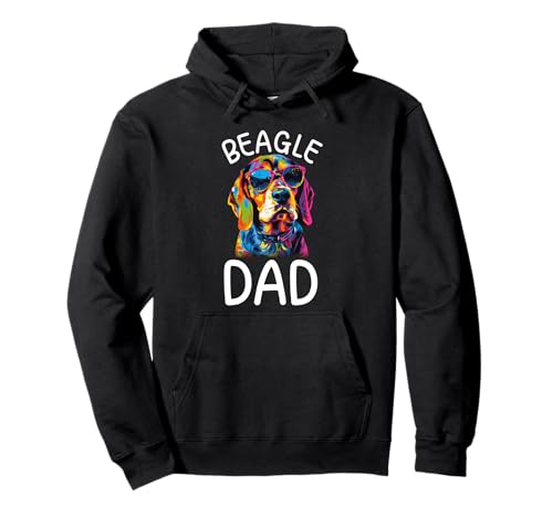 Beagle Lovers diseñan Beagle Dad Sudadera con Capucha