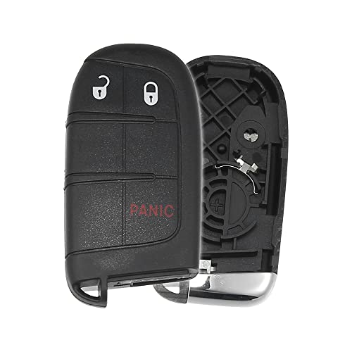 X AUTOHAUX 3 Button Replacement Key Fob Case Keyless Entry