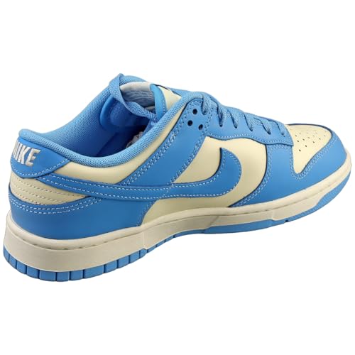 Nike Dunk Low Retro Men's Shoes (DV0833-113, Coconut Milk/Gym Red/Sail/University Blue) Size 9.52