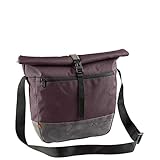 planentaschen vorarlberg Front-Tasche mit RV VAUDE Unisex – Erwachsene Yanaka Umhängetasche, Raisin, One Size