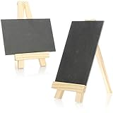 TOLLES DESIGN: Die Memotafel steht auf einem schönen Standfuß aus Holz. Die Tafel kann sowohl waagerecht als auch senkrecht auf den Standfuß gestellt werden!