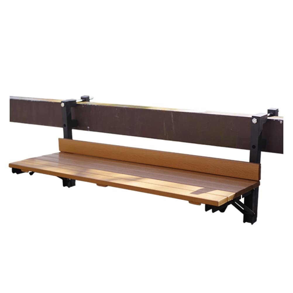 Table suspendue de balustrade de balcon pour optimiser l'espace et éviter l'encombrement