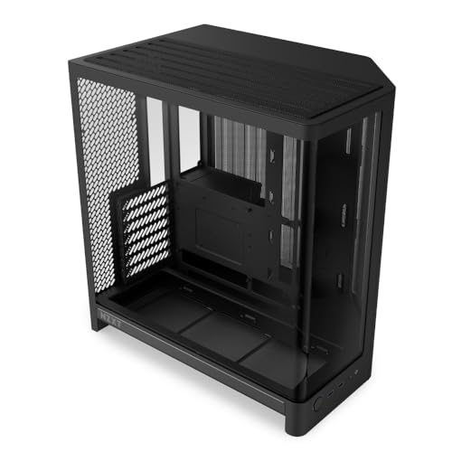 Image of NZXT H6 - Compact Dual-Chamber ATX PC Case - Black