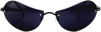 PLOPLO New Matrix Sunglasses Men Ultralight Rimless