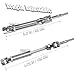 Stainless Steel Rear Drive Shaft CVD for 1/10 Rustler VXL 4X4 2WD/Stampede VXL 4X4 2WD/Hoss VXL 4X4 2WD/Slash Platinum/Ultimate/VXL 4x4 2WD RC Car,ARRCat Upgrades Part