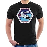 all+every nasa sts 6 space shuttle challenger mission patch men's t-shirt