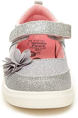 Stride Rite 360 Toddler and Little Kid Girls Gemma Dress Shoe, Silver | Image 5