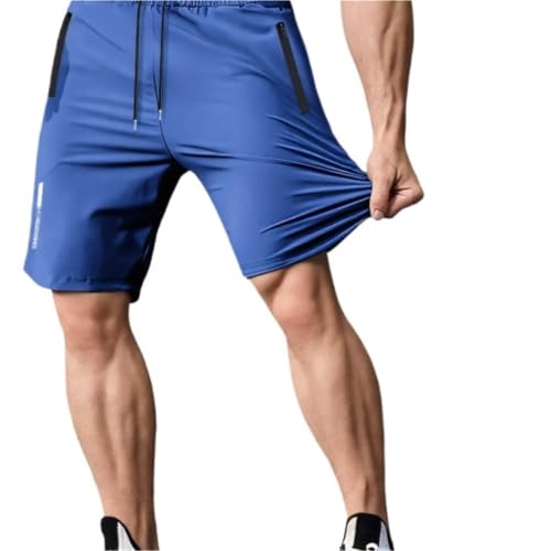 Short en soie glacée homme décontracté pour le sport d'été