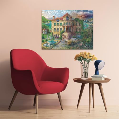 Puzzle 2000 pièces : Manoir au fil du temps Ravensburger France - vue 5