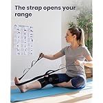 Trideer Stretching Strap & 3-Level Resistance Bands Set for Knee Rehab, Flexibility Training, and Full-Body Strength, Physical Therapy Kit for Recovery, Mobility, Warm-Up, and Home Workouts - Image 3