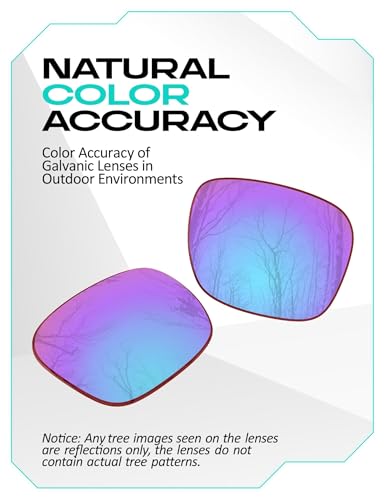 Image of Galvanic Replacement Lenses Compatible with Oakley Jupiter Squared OO9135 Sunglasses - Multiple Choices