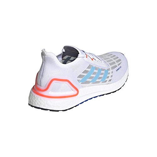 Adidas Unisex-Adult Ultraboost Summer.rdy Sneaker, White/Glory Blue/Solar Red, 8.5 #TOP2