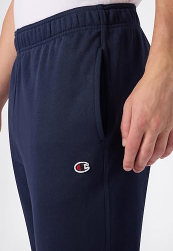 Pantalon de jogging Manchette Bleu Champion 220733 en molleton doux - 5