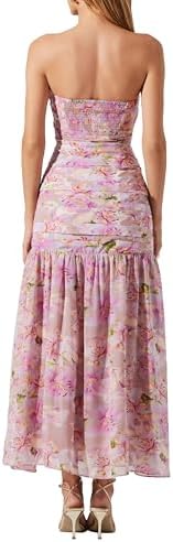 ASTR the label Women's Estefany Dress, Pink Floral, X-Small : Amazon.ca:  Clothing, Shoes & Accessories