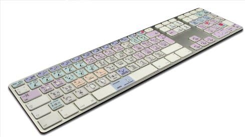 AVID PRO Tools Galaxy Series Keyboard Stickers Shortcuts are Compatible with Apple image 4