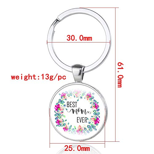 Mothers Day Gifts For Mother Best Mom Ever Keychain Key Tag Mom Mother Christmas Gifts #TOP1