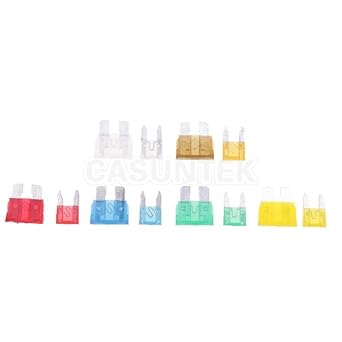GlobalNiche 240pcs Waterproof Electrical Wire 1 2 3 4 5 6 Pin Way Connector Fuse Kit