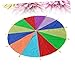 KITANDOVE Play Parachute Rainbow Umbrella Outdoor Activity Parachute for Kindergarten Early Education Group Exercise Party Games Colors