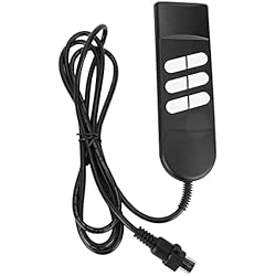 Mando Sillón Reclinable Electrico 5 Pines,Mando para Sillon Electrico,Universal, 17 x 6 x 5,5 cm,5A,22AWG,Controlador de Sofá Eléctrico de 6 Botones,para Electrodomésticos Camas Ajustables