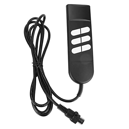 lvifloae 6 Button Sofa Controller Lift Chair Hand Control Switch for Home Appliance Adjustable Bed 5 pin for Lift Chairs Electric Sofa Power Recliners (Male)