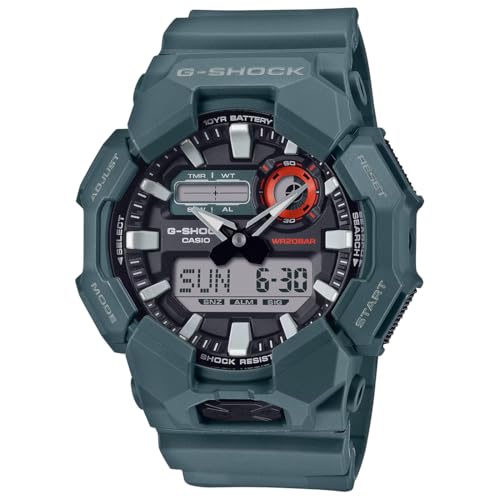 Casio G-Shock GA-010-2ADR Analog-Digital Black Dial Men (G1602) - Image 2