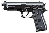 Lancer Tactical Air Pistol Saber Bereta X92 Full Steel CO2 Airgun Pistol-480 FPS (100 Rounds Metal BB Included)