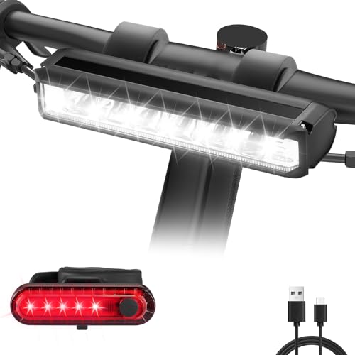 Mooyude High Lumens Super Bright Bike Light for Night