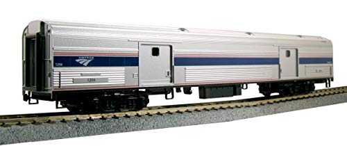 Voiture HO Amtrak Baggage Car Phase VI Kato 35-6203 aux finitions premium