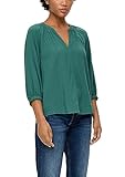 s.Oliver Damen Bluse 3/4 Arm BLUE GREEN 34