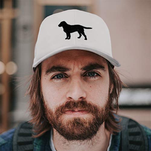 Speedy Pros Baseball Cap Black Labrador Retriever Lab Embroidery Acrylic Dad Hats For Men & Women Strap Closure Dark Grey Design Only #TOP3